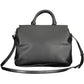 "Black Polyethylene Women Handbag"