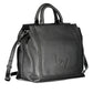 "Black Polyethylene Women Handbag"