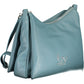 Blue Polyethylene Women Handbag