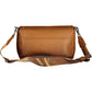 Brown Polyethylene Women Handbag