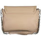 Beige Polyethylene Women Handbag