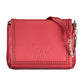 Red Polyethylene Women Handbag