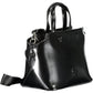 Black Polyethylene Women Handbag