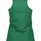 Green Cotton Women Tank Top