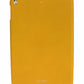 Chic Yellow Leather Tablet Case