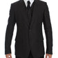 Elegant Gray Linen Slim Fit Blazer and Vest