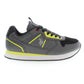 Gray Polyester Men Sneaker