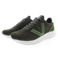 Green Polyester Men Sneaker