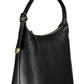 Elegant Black Leather Shoulder Bag