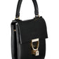 Black Leather Women Handbag