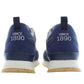 Blue Polyester Men Sneaker