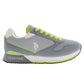 Gray Polyester Men Sneaker