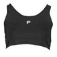 Black Polyester Women Sports Bra