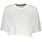 White Polyester Women T-Shirt