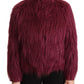 Bordeaux Chic Pullover Jacket