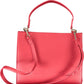 Red Polyethylene Women Handbag