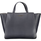 Blue Polyethylene Women Handbag