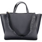 Blue Polyethylene Women Handbag