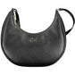 Black Polyester Women Handbag