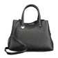 Black Polyester Women Handbag