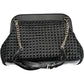 Black Polyethylene Women Handbag