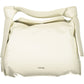 Beige Polyester Women Handbag