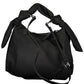 Black Polyester Women Handbag