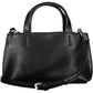 Black Polyester Women Handbag