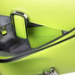 The J Marc Green Glow Smooth Leather Shoulder Crossbody Handbag