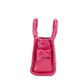 The Shiny Crinkle Micro Tote Magenta Leather Crossbody Bag Handbag