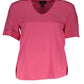 Pink Silk Women TShirt