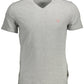 Gray Cotton Men TShirt