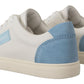 Exquisite Italian Leather Low-Top Sneakers