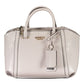 Gray Polyethylene Women Handbag