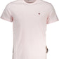 Pink Cotton Men T-Shirt