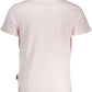 Pink Cotton Men T-Shirt