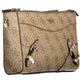 Beige Polyethylene Women Handbag