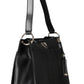 Black Polyethylene Women Handbag