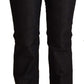 Chic Low Waist Skinny Black Denim Jeans