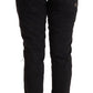 Chic Low Waist Black Slim Fit Jeans