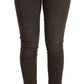 Chic Slim Fit Brown Skinny Jeans