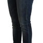 Elegant Slim Fit Low Waist Denim Jeans