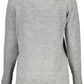 Silver Acrylic Women Sweater