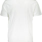 White Cotton Men T-Shirt