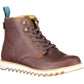 Brown Leather Men Boot