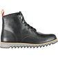 Black Leather Men Boot