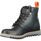 Black Leather Men Boot