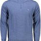 Blue Wool Men Sweater