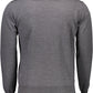 Gray Wool Men Sweater