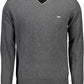 Gray Wool Men Sweater